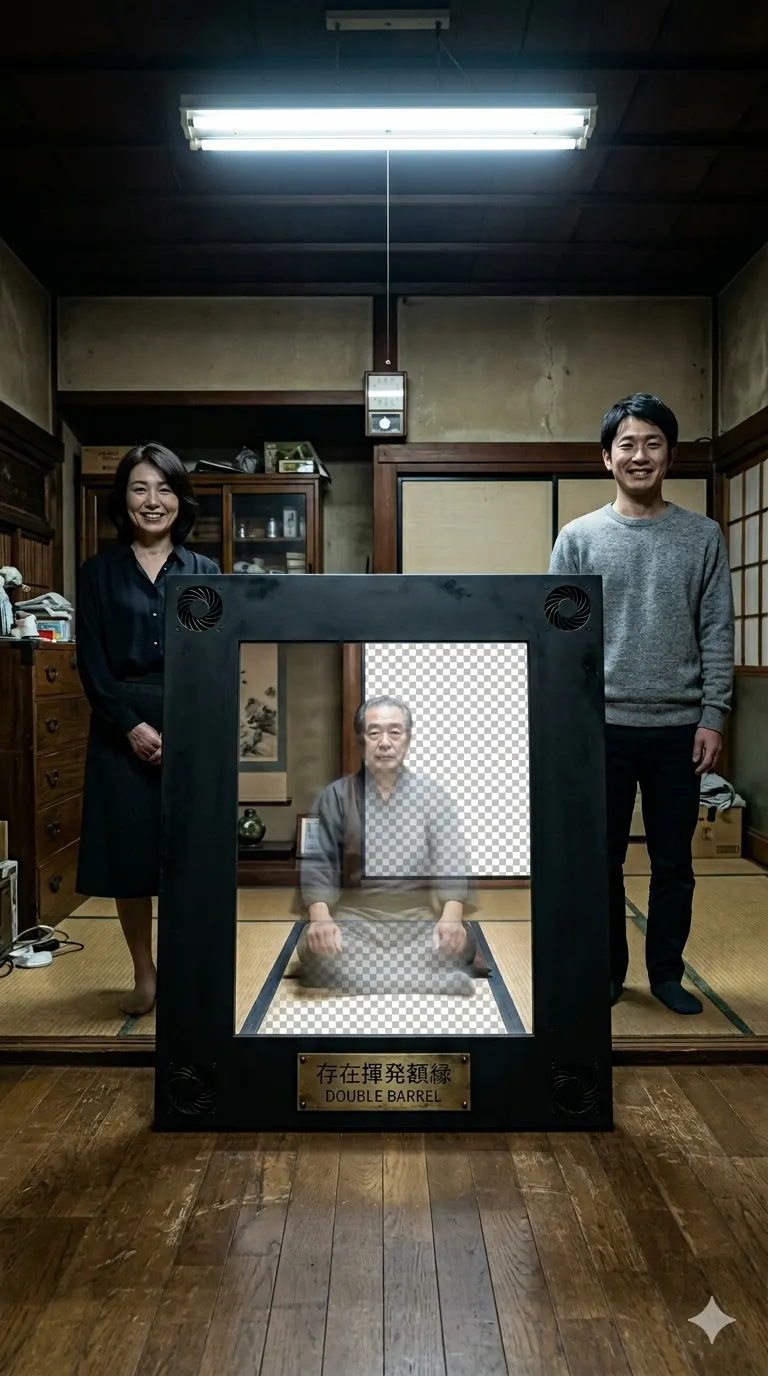 存在揮発額縁の参考画像