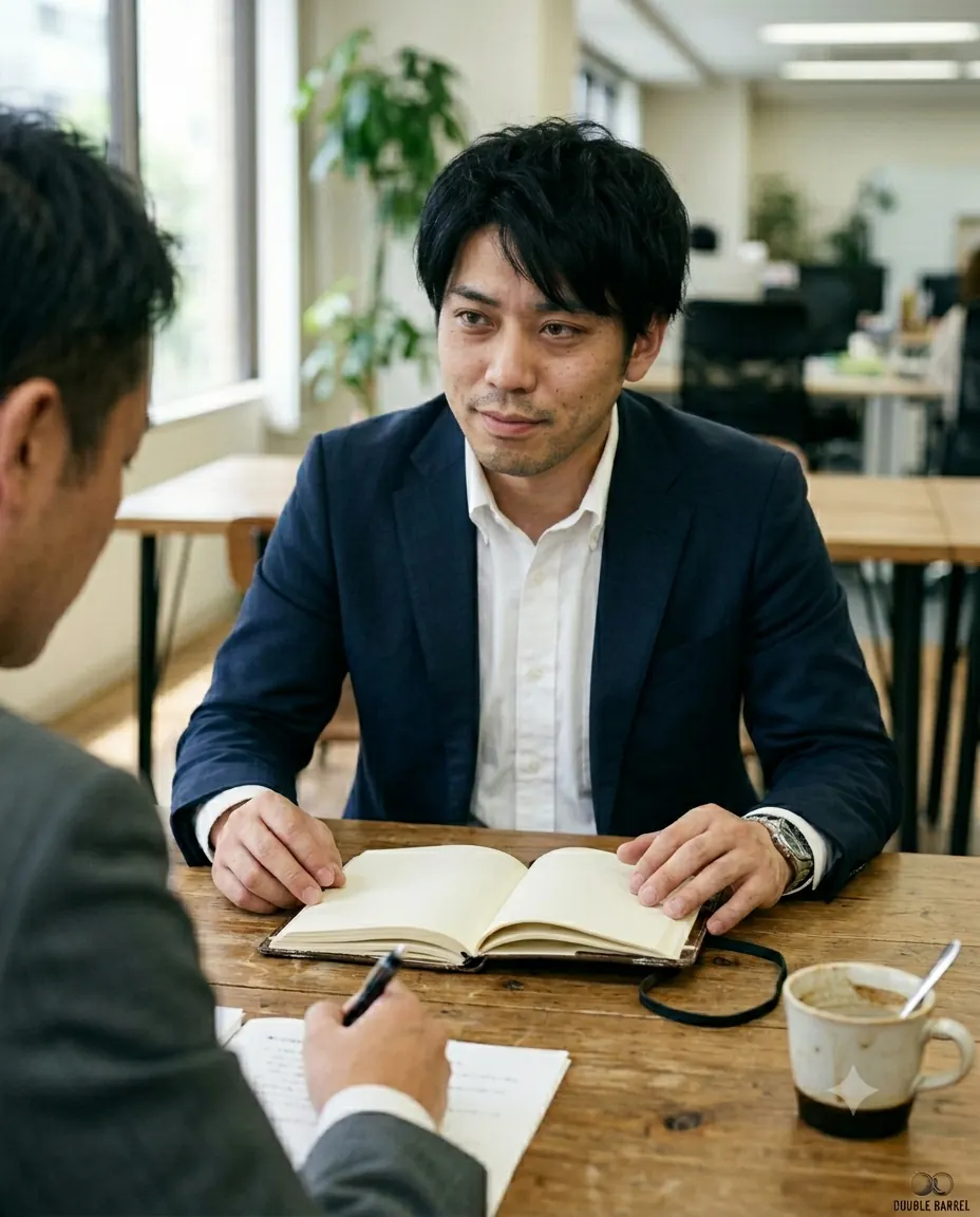 歴戦の手帳『使い込んだことにしておきました』の参考画像